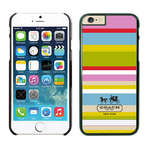 Coach Stripe Multicolor iPhone 6 Cases FAH | Coach Outlet Canada